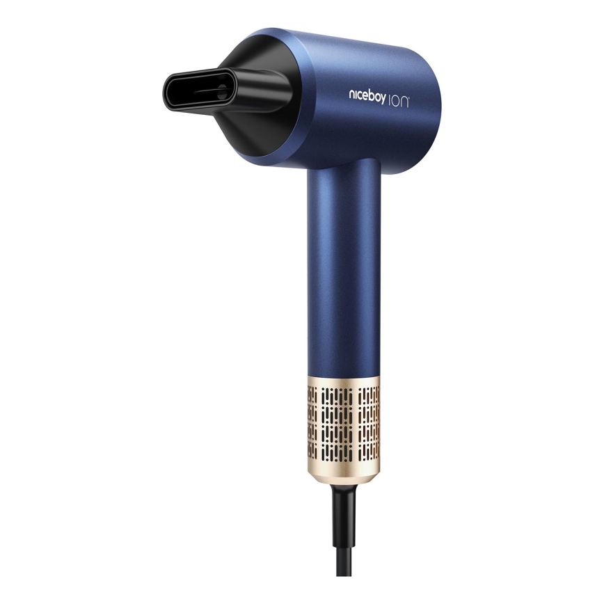 Niceboy AirSonic ELITE - Sušilnik za lase 2200W/230V modra