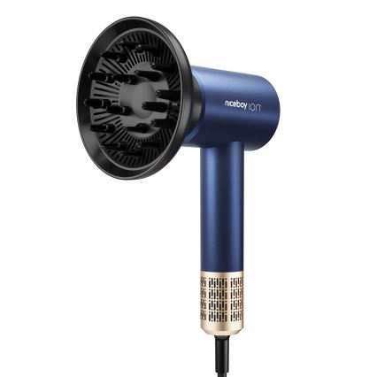 Niceboy AirSonic ELITE - Sušilnik za lase 2200W/230V modra