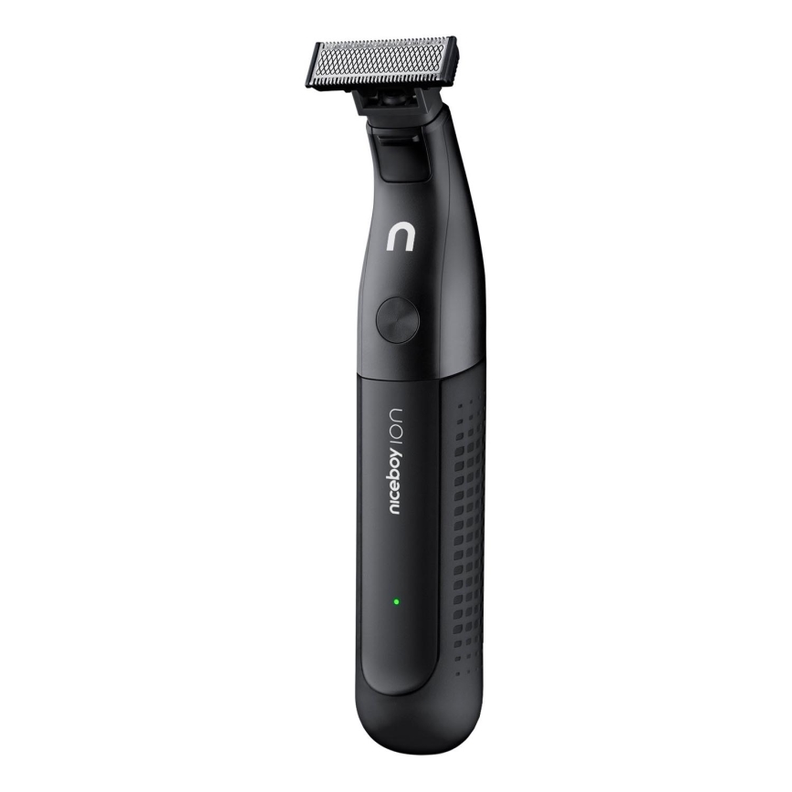 Niceboy ION AirBlade - Prirezovalnik brade 5W/5V 800 mAh IPX6 črna