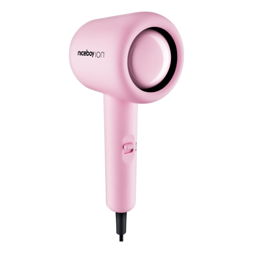 Niceboy ION AirSonic POP - Sušilnik za lase 1400W/230V roza