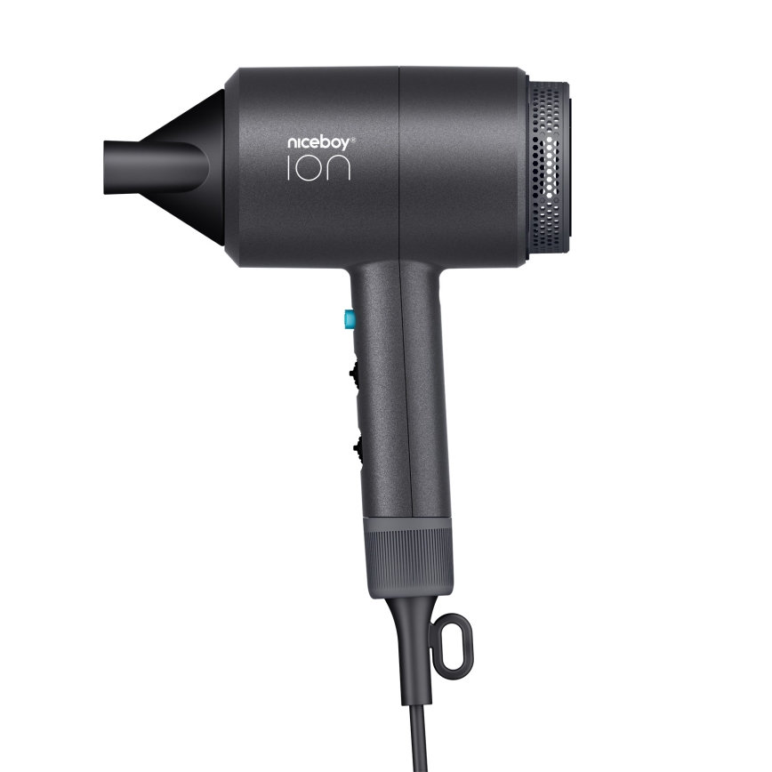 Niceboy ION AirSonic STAR - Sušilnik za lase 2100W/230V črna