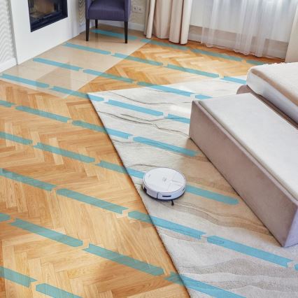 Niceboy ION Charles i4 - Pametni robotski sesalnik 2v1 4400 mAh Wi-Fi bela + Daljinski upravljalnik
