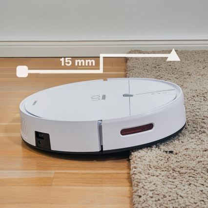 Niceboy ION Charles i4 - Pametni robotski sesalnik 2v1 4400 mAh Wi-Fi bela + Daljinski upravljalnik