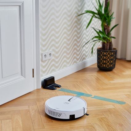 Niceboy ION Charles i4 - Pametni robotski sesalnik 2v1 4400 mAh Wi-Fi bela + Daljinski upravljalnik