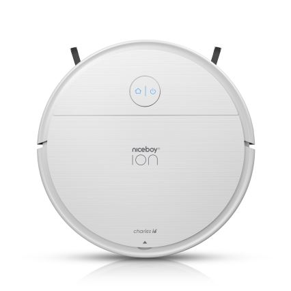 Niceboy ION Charles i6 - Pametni robotski sesalnik 2v1 2600 mAh Wi-Fi bela