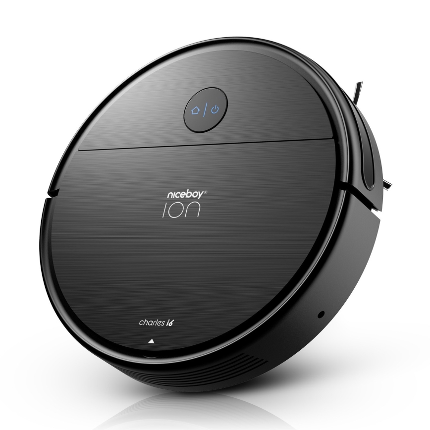 Niceboy ION Charles i6 - Pametni robotski sesalnik 2v1 2600 mAh Wi-Fi črna