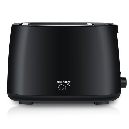 Niceboy ION Cruncher C1 - Toaster z dvema luknjama in roaster 750W/230V črna