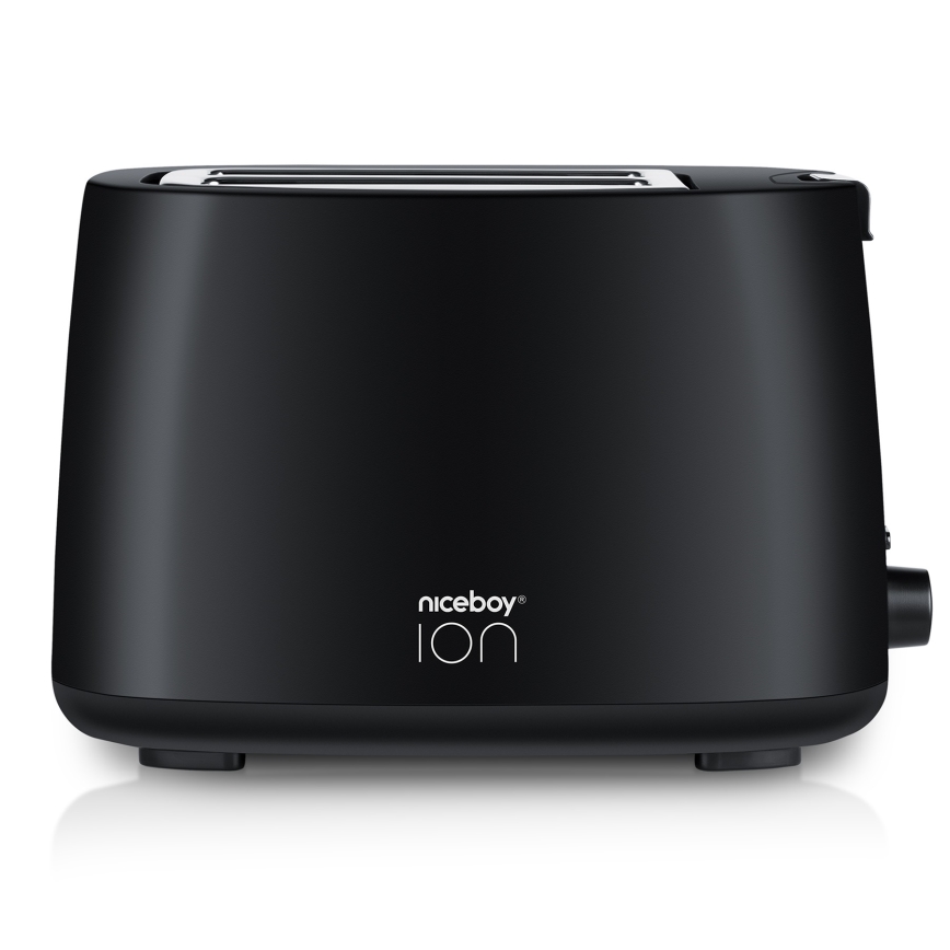 Niceboy ION Cruncher C1 - Toaster z dvema luknjama in roaster 750W/230V črna