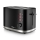 Niceboy ION Cruncher C3 - Toaster z dvema luknjama in roaster 870W/230V črna