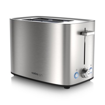 Niceboy ION Cruncher C4 - Toaster z dvema luknjama in roaster 850W/230V nerjaveče jeklo