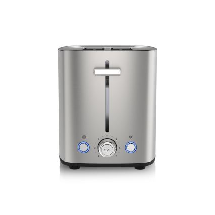 Niceboy ION Cruncher C4 - Toaster z dvema luknjama in roaster 850W/230V nerjaveče jeklo