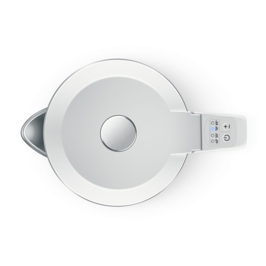Niceboy ION SmartKettle - Pametni grelnik vode s termoregulacijo 1,7 l 2200W/230V Wi-Fi bela
