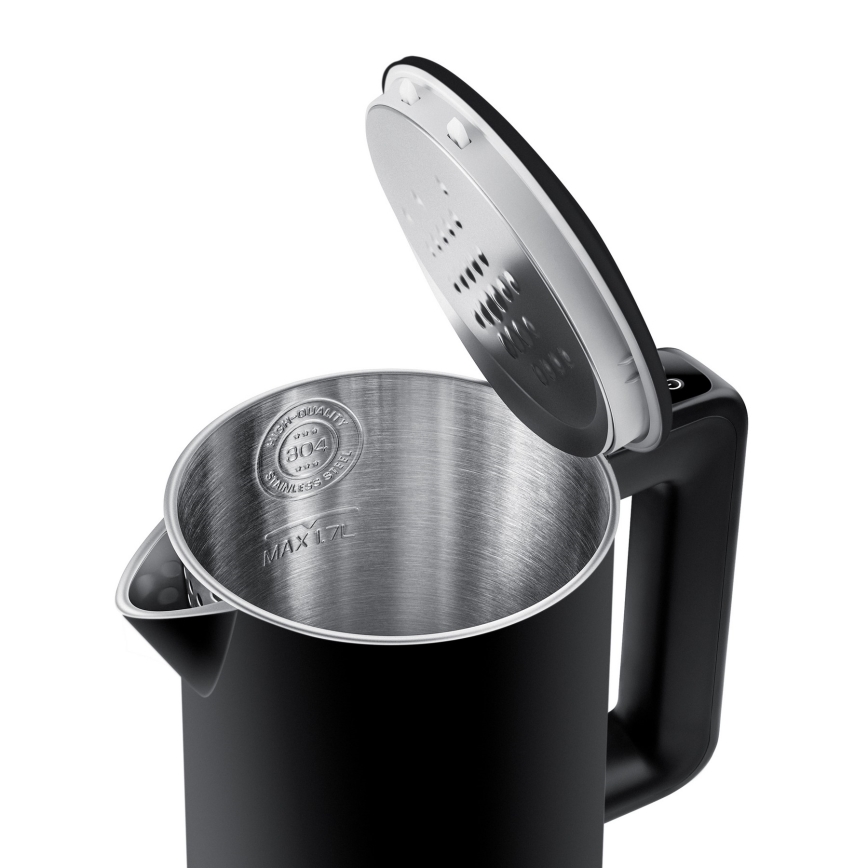 Niceboy ION SmartKettle - Pametni grelnik vode s termoregulacijo 1,7 l 2200W/230V Wi-Fi črna