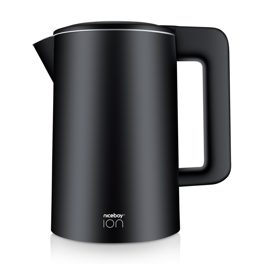 Niceboy ION SmartKettle - Pametni grelnik vode s termoregulacijo 1,7 l 2200W/230V Wi-Fi črna
