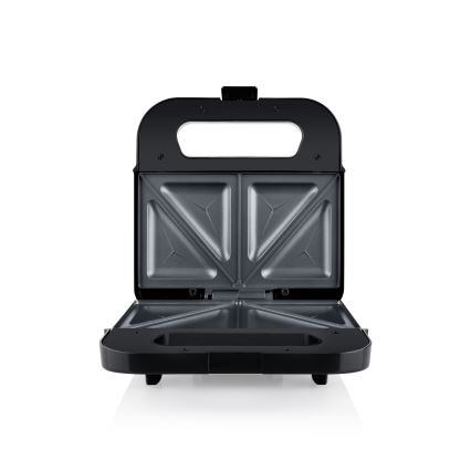 Niceboy ION Snacker S1 - Aparat za sendviče 750W/230V mat krom/črna