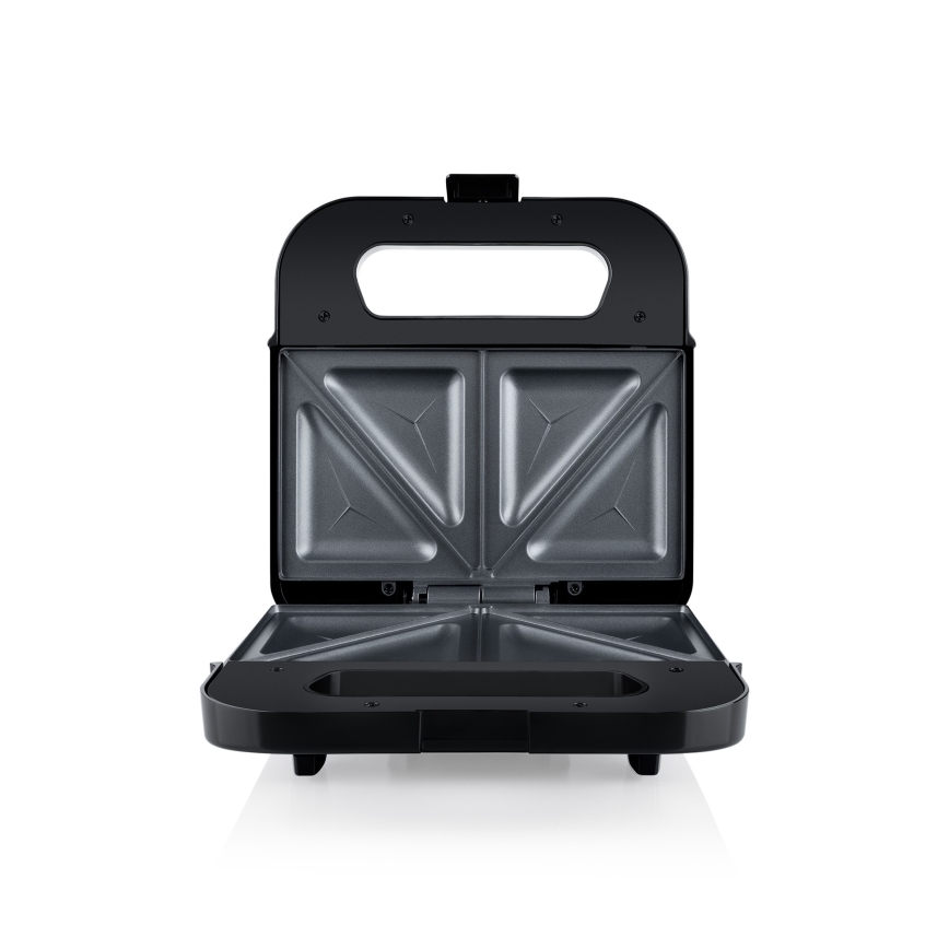 Niceboy ION Snacker S1 - Aparat za sendviče 750W/230V mat krom/črna