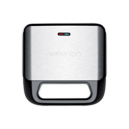 Niceboy ION Snacker S3 - Aparat za sendviče 3v1 750W/230V nerjaveče jeklo/črna