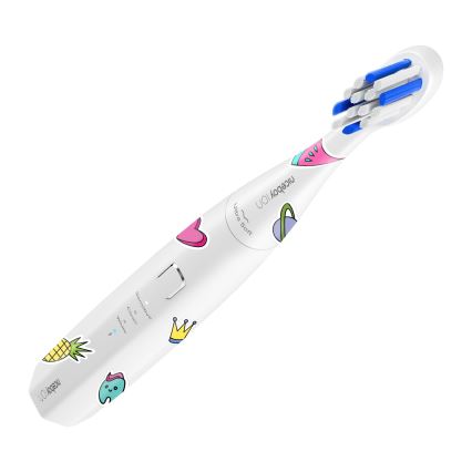 Niceboy ION Sonic Kids - Otroška sonična zobna ščetka 500 mAh IPX7 bela