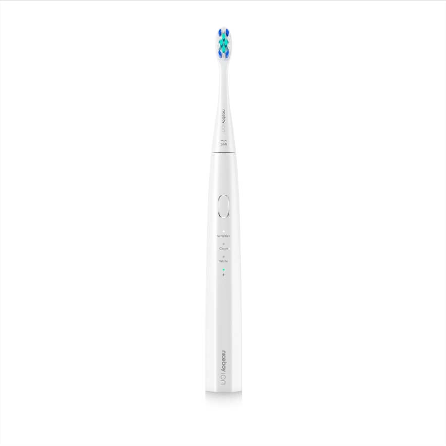 Niceboy ION Sonic Lite - Sonična zobna ščetka 500 mAh IPX7 bela