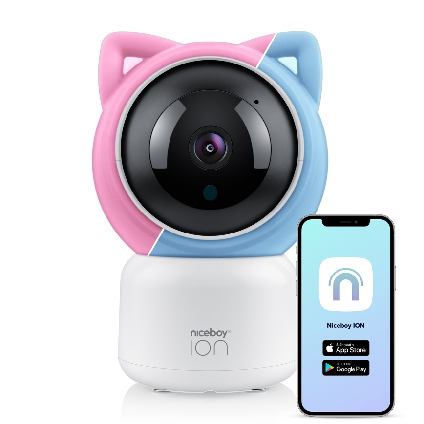 Niceboy ION Starlight SL3 - Pametna varuška Full HD 1080p 5V Wi-Fi