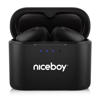 Niceboy Podsie 4 - Brezžične slušalke IP54 črna