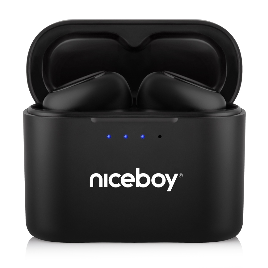 Niceboy Podsie 4 - Brezžične slušalke IP54 črna