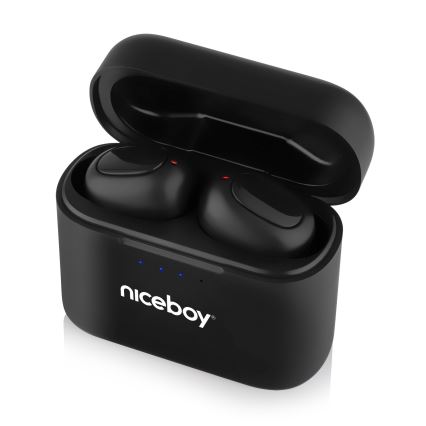 Niceboy Podsie 4 - Brezžične slušalke IP54 črna