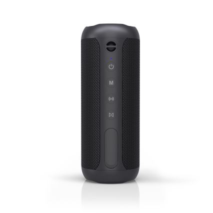 Niceboy Polaris - LED Brezžični zvočnik z mikrofonom 30W/4000 mAh IPX7 črna