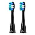 Niceboy - SET 2x Nadomestna glava Lite Medium za zobno ščetko ION Sonic črna