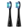 Niceboy - SET 2x Nadomestna glava Lite Soft za zobno ščetko ION Sonic črna