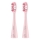Niceboy - SET 2x Nadomestna glava Medium za zobno ščetko ION Sonic in SmartSonic roza