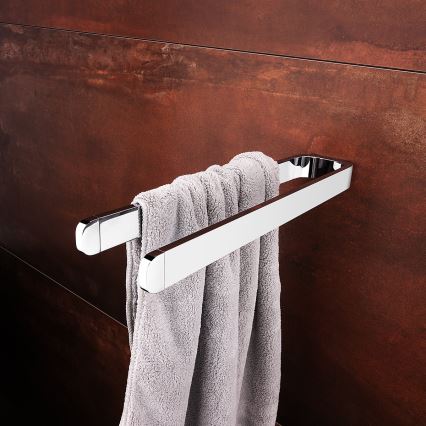 NIMCO NK 30098-26 - Stensko držalo za brisače NIKAU 39 cm sijajni krom
