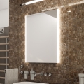 NIMCO ZP 11000 - LED kopalniško ogledalo z osvetlitvijo LED/18W/230V 6500K 60x40 cm IP44