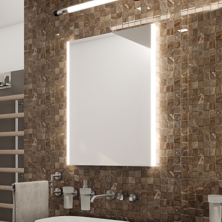 NIMCO ZP 11000 - LED kopalniško ogledalo z osvetlitvijo v ozadju LED/18W/230V 6500K 60x40 cm IP44