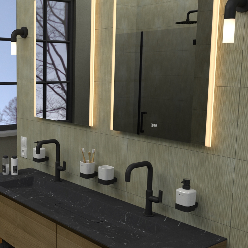 NIMCO ZP 11001VX - LED zatemnljivo kopalniško ogledalo z osvetlitvijo LED/21W/230V 3000-6500K 70x50 cm IP44