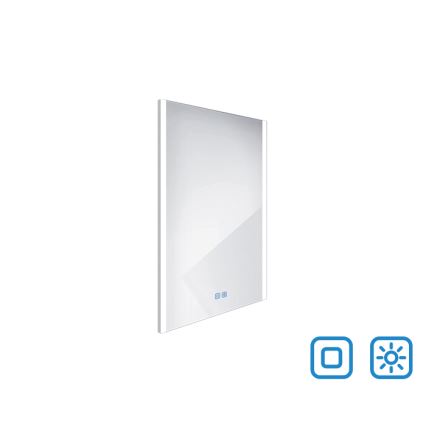 NIMCO ZP 11001VX - LED Kopalniško zatemnitveno osvetljeno ogledalo LED/21W/230V 3000-6500K 70x50 cm IP44