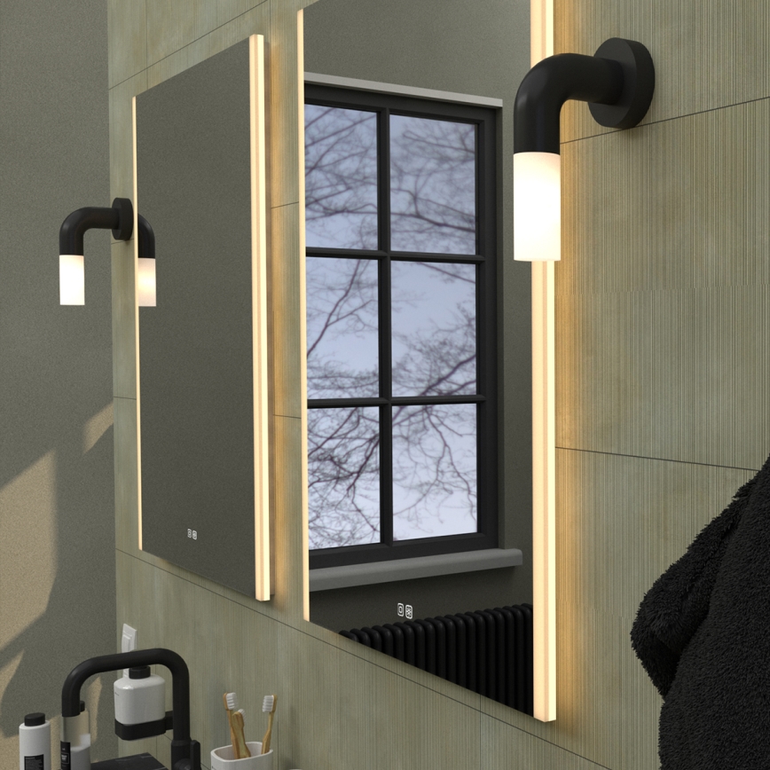 NIMCO ZP 11001VX - LED Kopalniško zatemnitveno osvetljeno ogledalo LED/21W/230V 3000-6500K 70x50 cm IP44