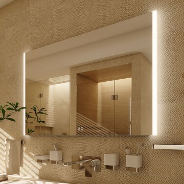 NIMCO ZP 11003VX - LED zatemnljivo kopalniško ogledalo z osvetlitvijo LED/21W/230V 3000-6500K 70x80 cm IP44