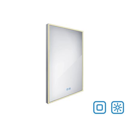 NIMCO ZP 13001VX - LED Kopalniško zatemnitveno osvetljeno ogledalo LED/35W/230V 3000-6500K 70x50 cm IP44