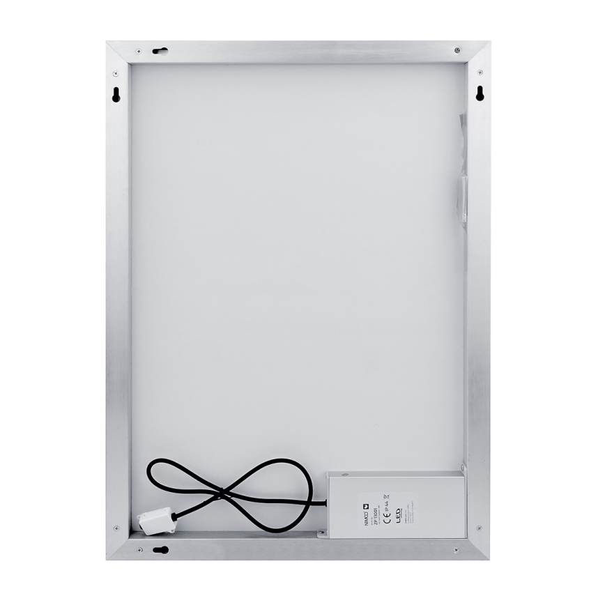 NIMCO ZP 13001VX - LED Kopalniško zatemnitveno osvetljeno ogledalo LED/35W/230V 3000-6500K 70x50 cm IP44