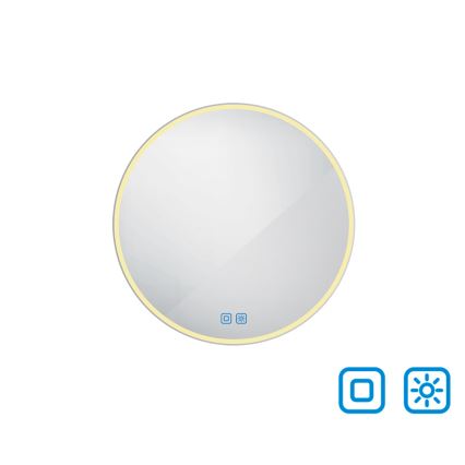 NIMCO ZP 26000RVX - LED zatemnjevalno kopalniško ogledalo z osvetlitvijo LED/26W/230V 3000-6500K premer 60 cm IP44