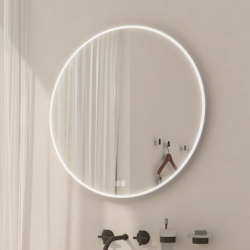 NIMCO ZP 26000RVX - LED zatemnjevalno kopalniško ogledalo z osvetlitvijo LED/26W/230V 3000-6500K premer 60 cm IP44