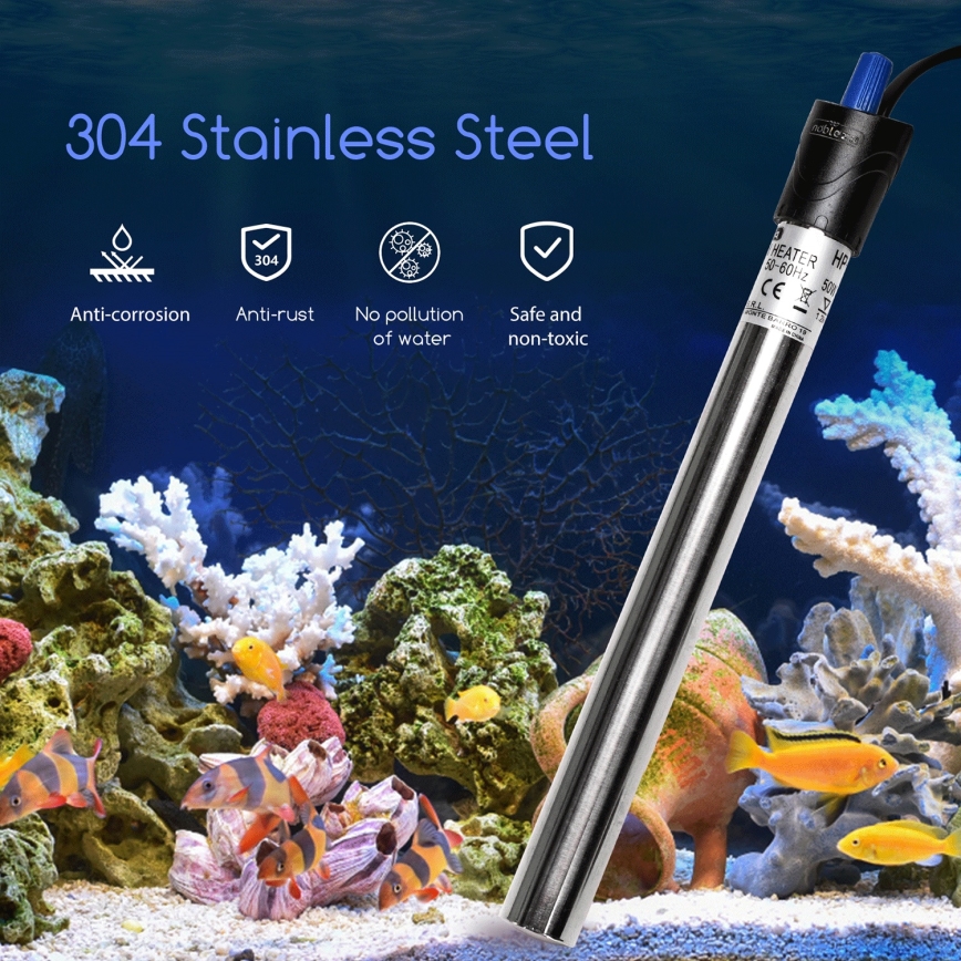 Nobleza - Akvarijski grelec 100W iz nerjavečega jekla