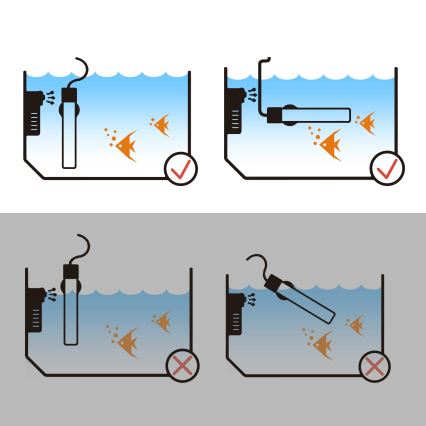 Nobleza - Grelec za akvarij 50 W, nerjaveče jeklo