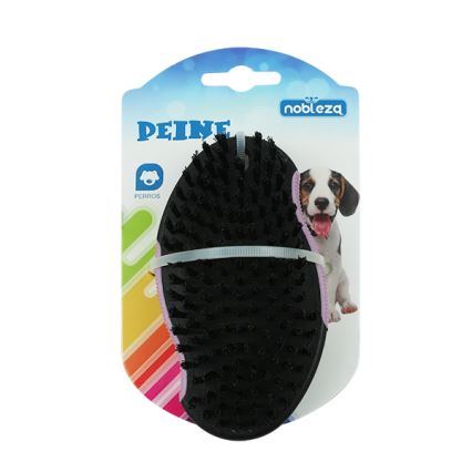 Nobleza - Krtača za pse vijolična 12,5 cm