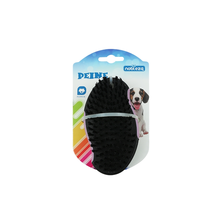 Nobleza - Krtača za pse vijolična 12,5 cm