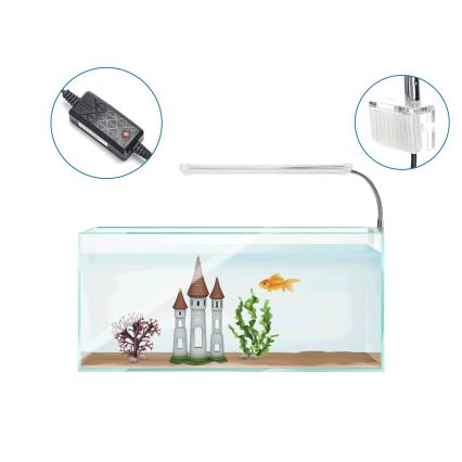 Nobleza - LED Osvetlitev akvarija LED/6W/230V IPX7 23 cm
