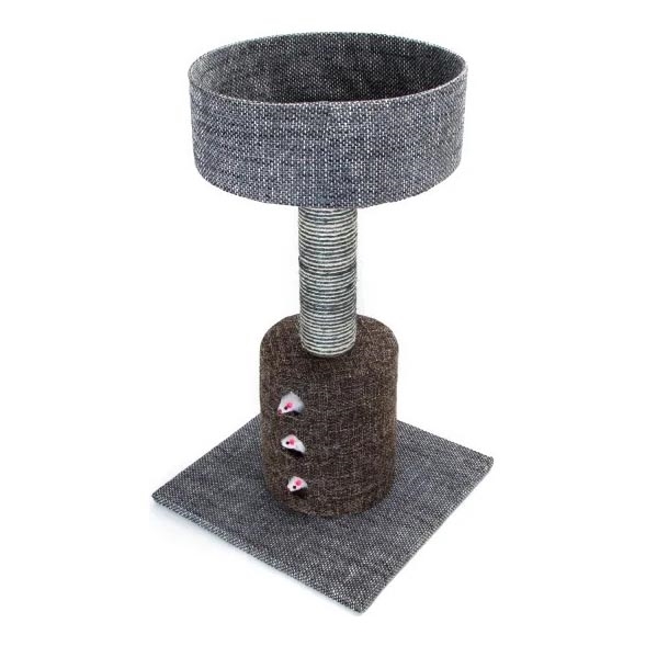 Nobleza - Praskalnik za mačke 69x40x40 cm siva