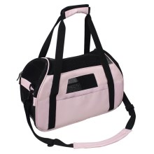 Nobleza - Prenosna torba za psa 43 cm roza