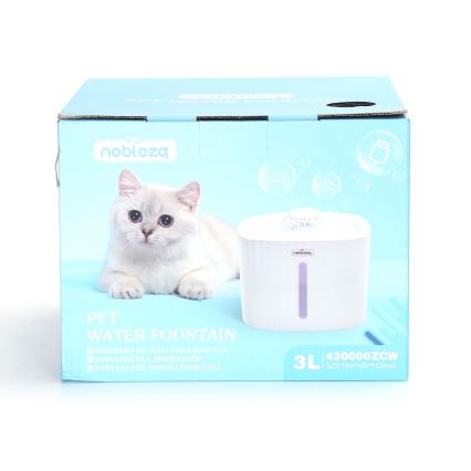Nobleza - Vodna fontana za mačke 2l USB